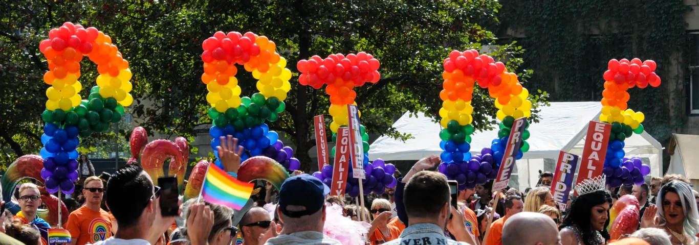Pride Parade in Calgary, Alberta Canada 2018